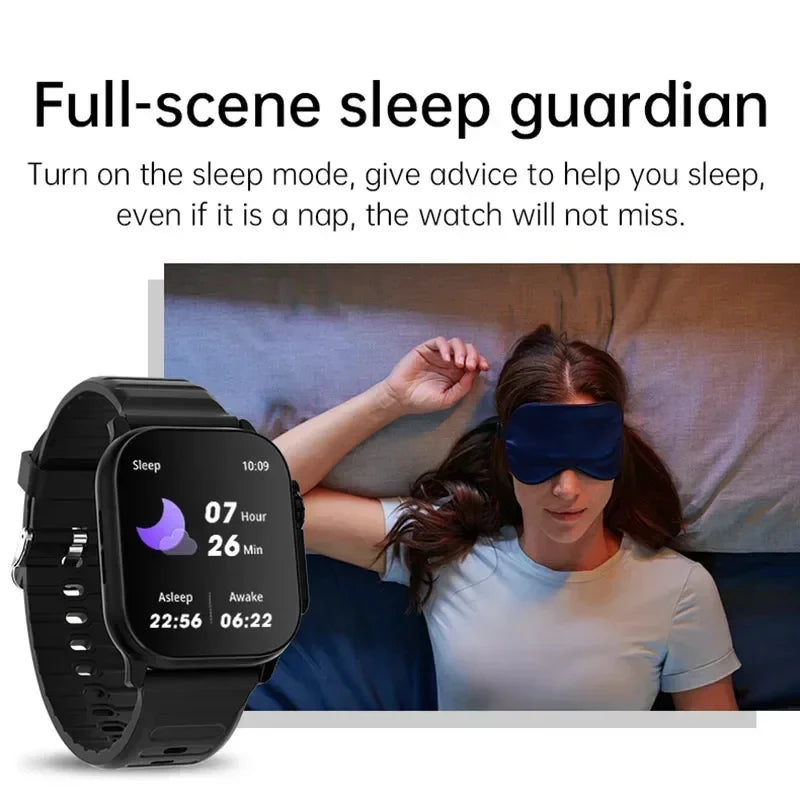 Smartwatch LAXASFIT T900 Ultra – Tecnologia, Estilo e Saúde no Seu Pulso