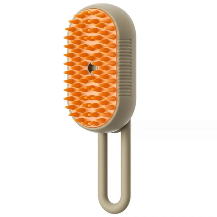 Pente Pulverizador para Pets – Gatos e Cachorros, Pente Elétrico para Remoção de Pelos, Spray com Um Toque, Escova Anti-Pelos Voando e Massagem