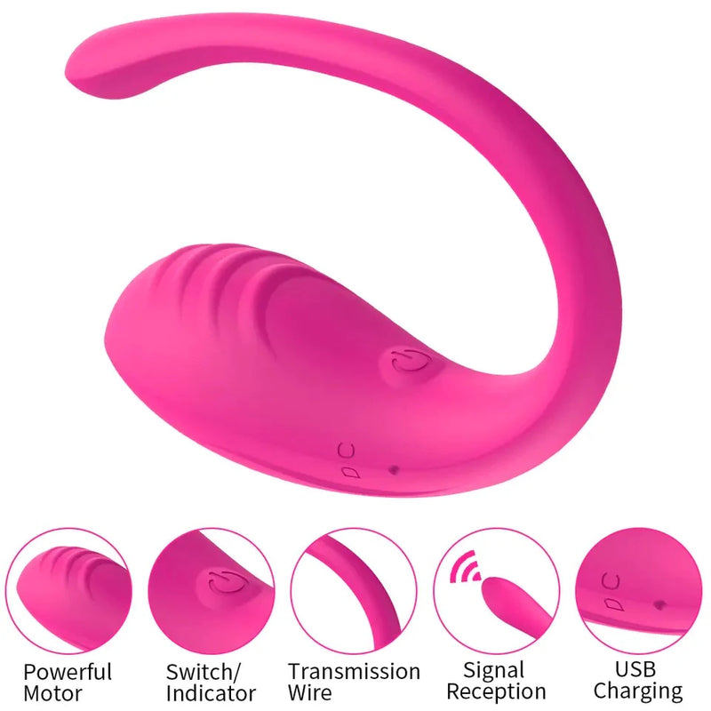 Vibrador Bluetooth para Celular – 9 Modos de Vibração, Sem Fio