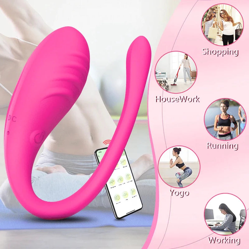 Vibrador Bluetooth para Celular – 9 Modos de Vibração, Sem Fio