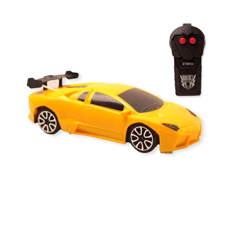 Carrinho Esportivo de Controle Remoto 3 Funções Sem Fio
