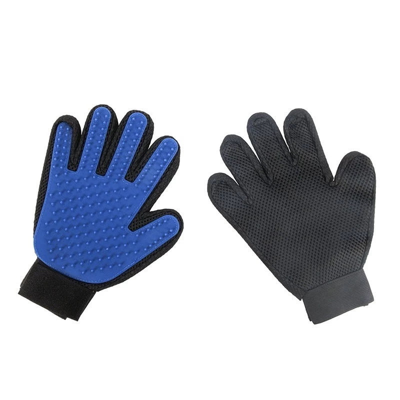 Kit 2 Luvas Escova Removedora de Pelos – Cães e Gatos