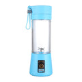 Mini Liquidificador Portátil 6 Lâminas – Ideal para Shakes, Sucos e Smoothies com Cabo USB Recarregável