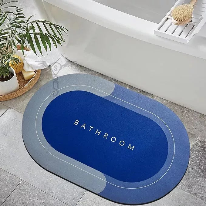 Kit Tapete Super Absorvente para Banheiro – Secagem Rápida, Antiderrapante e Multiuso
