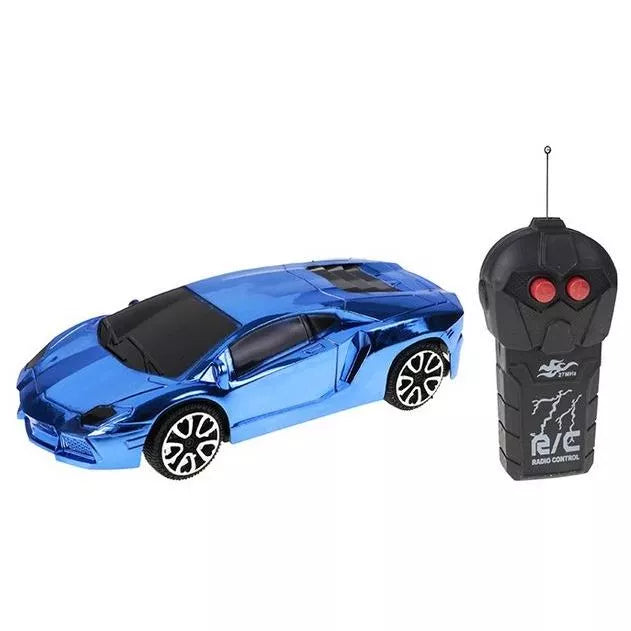 Carrinho Esportivo de Controle Remoto 3 Funções Sem Fio