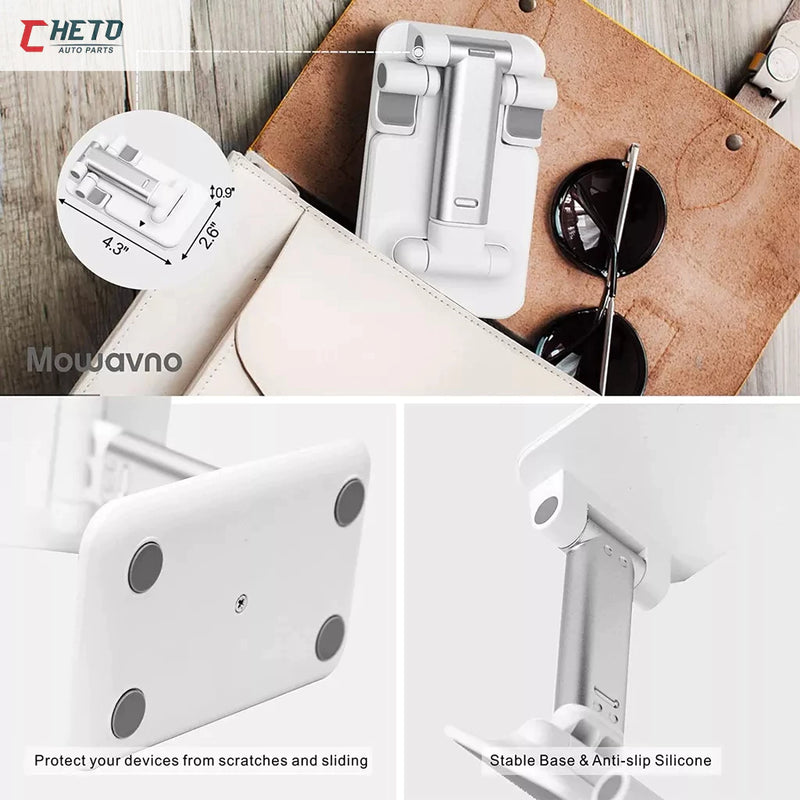 Suporte Multifuncional para Celular e Tablet – Dobrável e Portátil