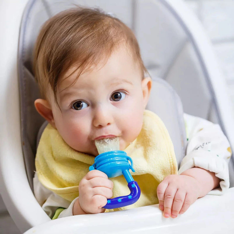 Kit Chupeta de Alimentação para Bebês – Até 2 Unidades para Frutas, Papinhas e Patês