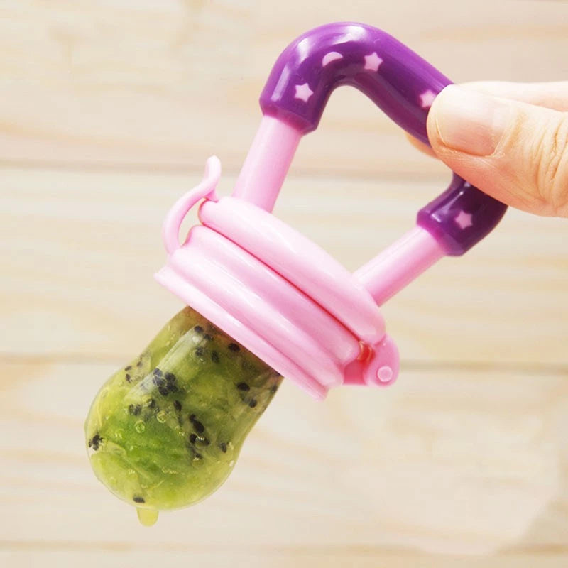 Kit Chupeta de Alimentação para Bebês – Até 2 Unidades para Frutas, Papinhas e Patês